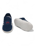 Slip On Musical Chu Chu Shoes - Navy Blue