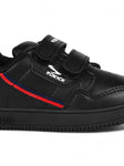 Casual Shoes With Velrco - Black