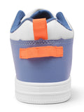 Ankle High Casual Shoes With Laces - Blue