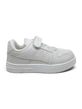 Casual Shoes With Velrco - White