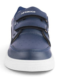 Casual Shoes With Velrco - Navy Blue