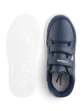 Casual Shoes With Velrco - Navy Blue