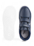 Casual Shoes With Velrco - Navy Blue