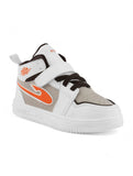 Casual Shoes With Velrco - Off White