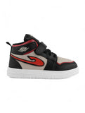 Casual Shoes With Velrco - Black