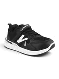 Casual Shoes With Velrco - Black