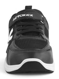 Casual Shoes With Velrco - Black