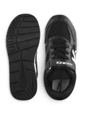 Casual Shoes With Velrco - Black