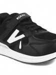 Casual Shoes With Velrco - Black
