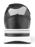 Casual Shoes With Velrco - Black