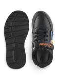 Casual Shoes With Velrco - Black