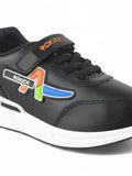 Casual Shoes With Velrco - Black