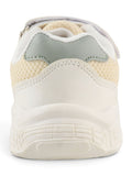 Casual Shoes With Velrco - Off White
