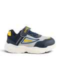 Casual Shoes With Velrco - Navy Blue