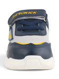 Casual Shoes With Velrco - Navy Blue