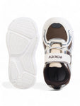 Casual Shoes With Velrco - Brown