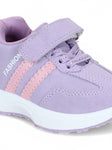 Casual Velcro Shoes - Purple