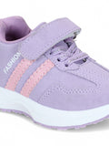 Casual Velcro Shoes - Purple