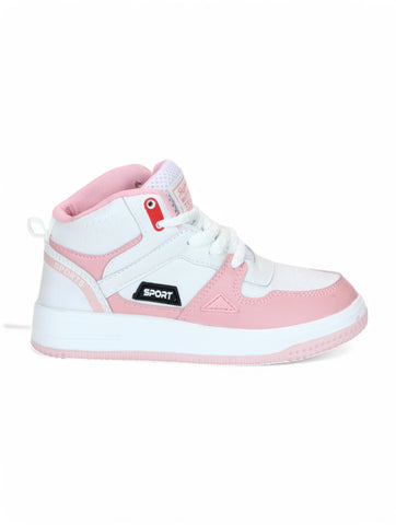 Casual Shoes With Laces - Pink