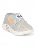 Musical Chu Chu Shoes With Velcro Closing - Grey