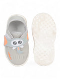 Musical Chu Chu Shoes With Velcro Closing - Grey