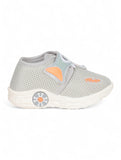 Musical Chu Chu Shoes With Velcro Closing - Grey