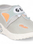 Musical Chu Chu Shoes With Velcro Closing - Grey