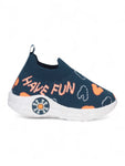 Slip On Musical Chu Chu Shoes - Navy Blue