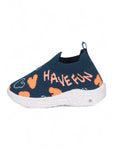 Slip On Musical Chu Chu Shoes - Navy Blue