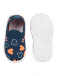 Slip On Musical Chu Chu Shoes - Navy Blue