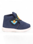 Coolz Musical Chu Chu Shoes With Velcro Closing - Navy Blue