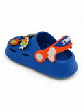 Cartoon Applique Anti-Slip Clogs - Navy Blue