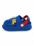 Cartoon Applique Anti-Slip Clogs - Navy Blue