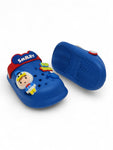 Cartoon Applique Anti-Slip Clogs - Navy Blue