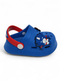 Cartoon Applique Anti-Slip Clogs - Navy Blue