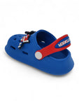 Cartoon Applique Anti-Slip Clogs - Navy Blue