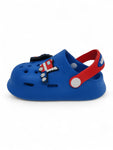 Cartoon Applique Anti-Slip Clogs - Navy Blue