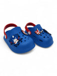 Cartoon Applique Anti-Slip Clogs - Navy Blue