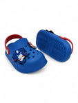 Cartoon Applique Anti-Slip Clogs - Navy Blue