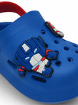 Cartoon Applique Anti-Slip Clogs - Navy Blue