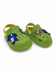 Cartoon Applique Anti-Slip Clogs - Green