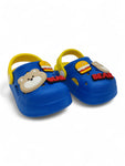 Cartoon Applique Anti-Slip Clogs - Blue
