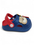 Cartoon Applique Anti-Slip Clogs - Navy Blue