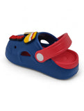 Cartoon Applique Anti-Slip Clogs - Navy Blue