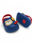 Cartoon Applique Anti-Slip Clogs - Navy Blue