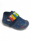 Velcro LED Shoes - Navy Blue