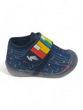 Velcro LED Shoes - Navy Blue