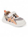 Casual Shoes With Velrco - Brown