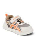 Casual Shoes With Velrco - Brown
