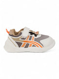 Casual Shoes With Velrco - Brown